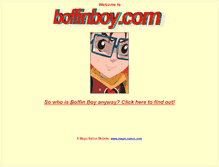 Tablet Screenshot of boffin.magic-nation.co.uk
